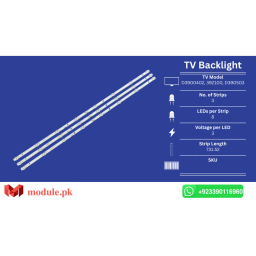 LED Backlight Strip China 40" - 6V - 732mm - Dexp H39D7100E, MS-L1795 V2, PIXEL 39"TV LE39Z1, JL.D39042330-006AS-M_V01, CX390DLEDM