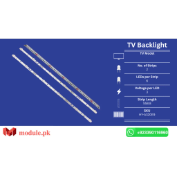 LED Backlight Strip China 32" - 3V - 559mm - HY-A320E9, HY-A320M2, HX-209S32D, HX-32A32D