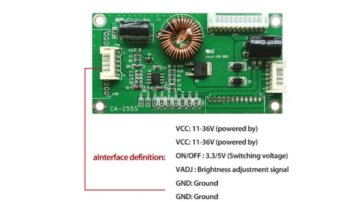China  CA-255S 10 to 48 inch LED backlight inverter board LED LCD TV Universal Constant Current PCBA circuit driver board