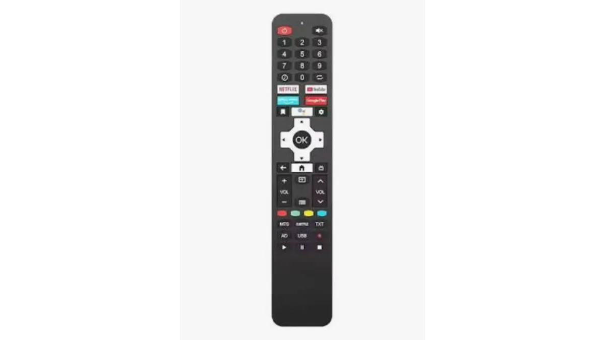 LED TV Remote Ecostar - ECOSTAR NETFLIX BLACK, ECOSTAR ANDROID, ECOSTAR SMART, ECOSTAR GOOGLE