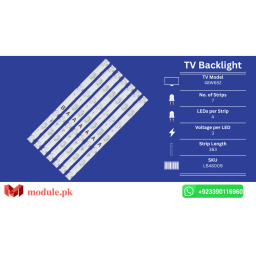 LED Backlight Strip Sony 48" - 3V - 363mm - KDL-48W650D, KDL-48W652D, LB48009, KDL-48W653