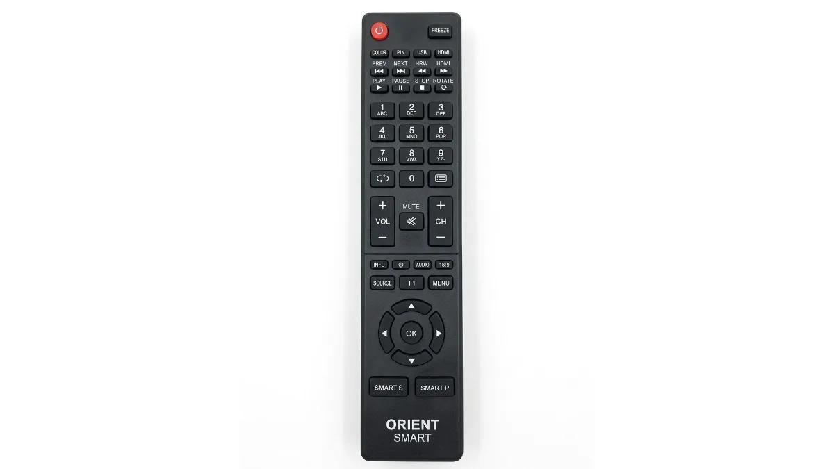 LED TV Remote Orient - Smart Black ES22 Long, ORIENT ANDROID LCD