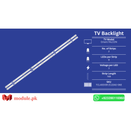 LED Backlight Strip Orient 40" - 3V - 749mm - Orient FALCON 40 FHD Black, Orient EAGLE 40 FHD Black, 4C-LB400T-ZC1