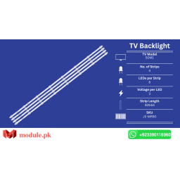 LED Backlight Strip China 50" - 3V - 930mm - 50M1, XS-3207