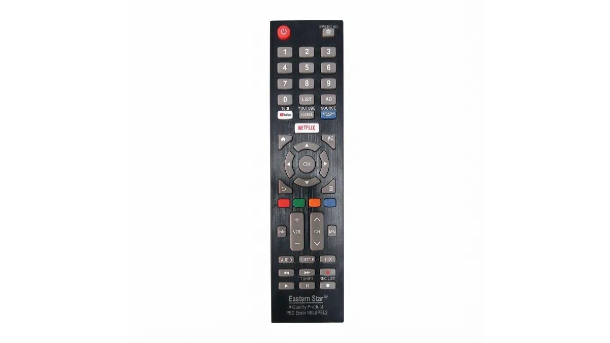 LED TV Remote Ecostar/PEC/Nobel/PEL - PEC SMART LED, ECOSTAR SMART LED, NOBEL SMART LED, PEL SMART LED