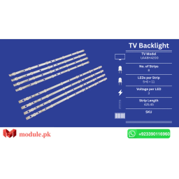 LED Backlight Strip Samsung 48" - 3V - UA48H4200, HG48AC465, UE48H4200, UE48H4205, UE48H5003, UN48H4200, UN48H4253, UN48H4005