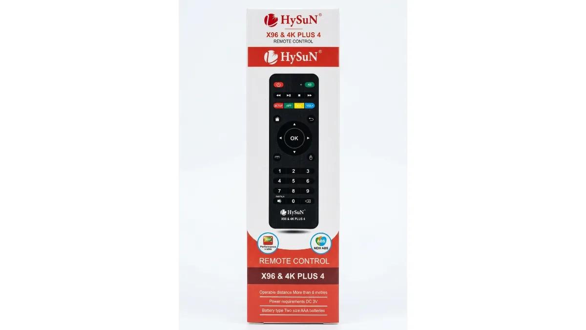 ANDROID BOX Remote China - X96 4K PLUS HYSUN, X96 BOX, X96 DEVICE