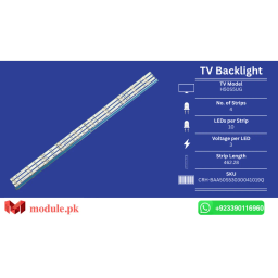 LED Backlight Strip Haier 50" - 3V - 955.04mm - H50S5UG