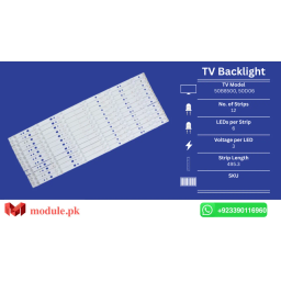 LED Backlight Strip Haier 50" - 3V - 495mm - LE50B8500, LE50A6M, LE50A7100L, LE50U51A50A6