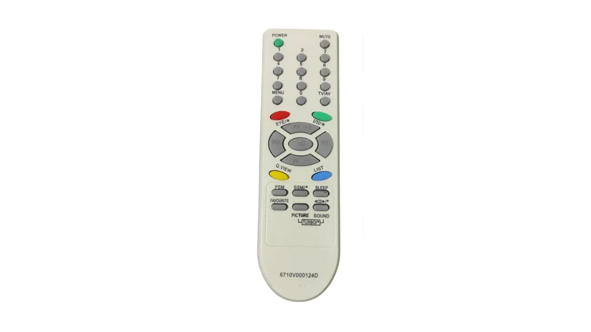 TV Remote LG - LG TV, LG 124D