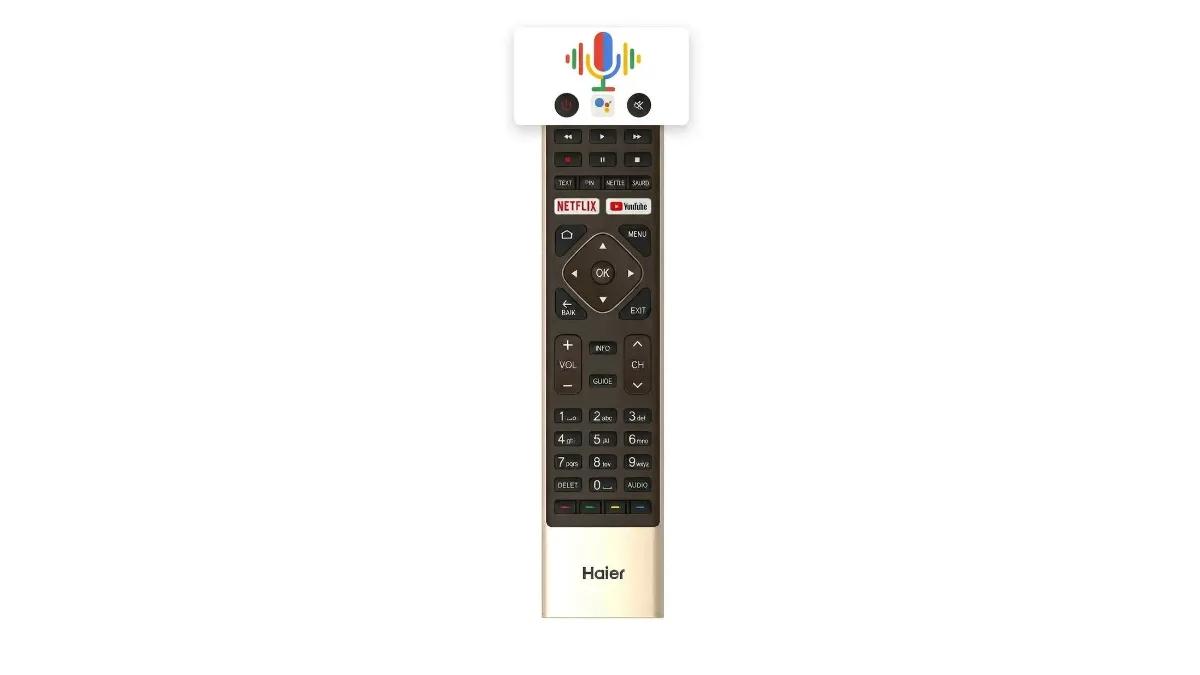 LED TV Remote Haier - RM-L1656, HAIER ORIGINAL VOICE REMOTE, HAIER QLED VOICE CONTROL, HAIER OLED VOICE CONTROL