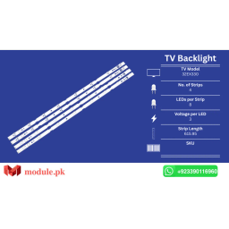 LED Backlight Strip Sony 32" - 3V - 616mm - KLV-32EX330, KLV-32EX32A, KLV-32EX33A