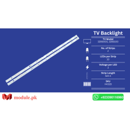 LED Backlight Strip Haier 32" - 3V - 622mm - LE32B9000, LE32B9100