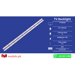 LED Backlight Strip China 32" - 3V - 624mm - 2301032D900472, JS-NY24FKDD