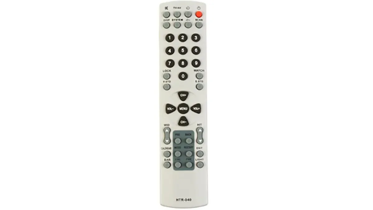 TV Remote Haier - HAIER TV