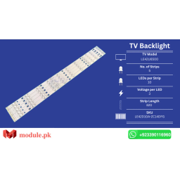 LED Backlight Strip Haier 42" - 3V - 820mm - LE42U6500