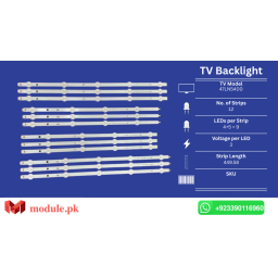 LED Backlight Strip LG 47" - 3V - 450mm - 47LN5400, 47LA6200, 47LN5750, 47LN5200, 47LN5700