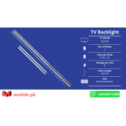 LED Backlight Strip TCL 55" - 6V - 500mm - 55C635, 55C633, 55C635K, 55RC630K, 55C735, 55C635X1, 55C645K, Max 55S365C, PRO 55T8E, Iffalcon IFF55Q72
