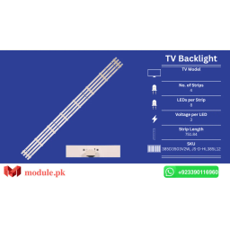 LED Backlight Strip China 40" - 3V - 753mm - 385D3503V2W, JS-D-HL385L12