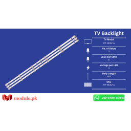 LED Backlight Strip China 32" - 3V - 582mm - HY-GK32-A