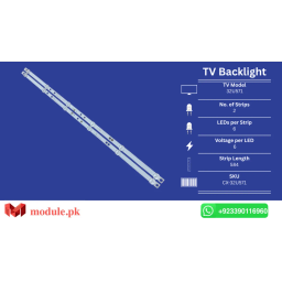 LED Backlight Strip Ecostar 32" - 6V - 584mm - CX-32U571, K320WD