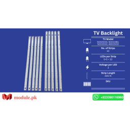 LED Backlight Strip Changhong 50" - 3V - 459.74mm - 50D2000, 50D1080, 50D2200, 49D2000