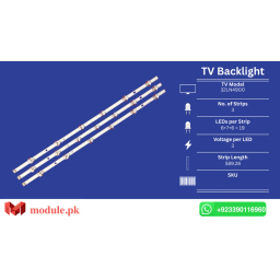 LED Backlight Strip LG 32" - 3V - 32LN4900, 32LN5120, 32LN5400, 32LN541
