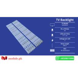LED Backlight Strip TCL 50" - 3V - 495mm - 50B2800, L50F2850A, D50A710