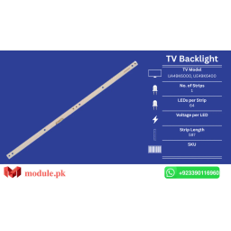 LED Backlight Edge-lit Samsung 49" - 597mm - UA49K6000, UE49K6400, UE49K5510, UN49K6500AK, UE49M5500, UE49K6550, UE49K6000, UE49K5670, UE49K5500, UE49K6300