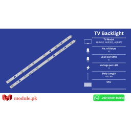 LED Backlight Strip Sony 46" - 3V - 442mm - KDL-46R452, KDL-46R352, KDL-46R472, KDL-46R450A, KDL-46R476A, KDL-46R470A, KDL-46R473A, KDL-46R450, KDL-46R470, KLV-46R479A, KLV-46R476A