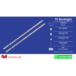 LED Backlight Strip TCL 55" - 6V - 1120mm - 55P635, 55S455, 55S451, 55S453, 55V6EA, 55S450, 55S452, 55S454, 55S450G, 55S41, 55S11-ZX3030A