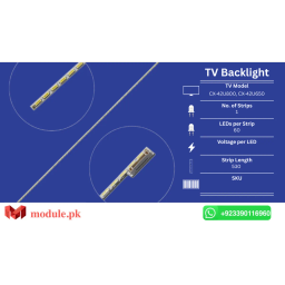 LED Backlight Edge-lit Ecostar 42" - 530mm - CX-42U800, CX-42U650