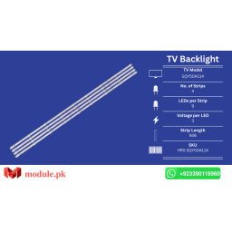 LED Backlight Strip Nobel 50" - 3V - 936mm - SQY50A114, SJ.WJ.D500901