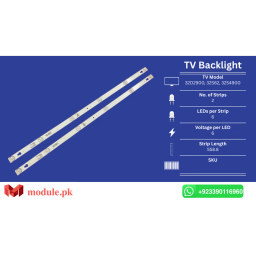 LED Backlight Strip TCL 32" - 6V - 560mm - 32D2900, 32S62, 32S4900, Thomson 32HB5426, LVW320CS0T, 32L2600, 32L2800, 32L2900, L32S4900S, 32D100, LED32D2930