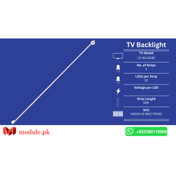 LED Backlight Edge-lit Orient 40" - 489mm - LE-40L8082, DEXP 40A7100, F40B7100T, 40L310U, 40L2436D, 40L2456D, 40L2556D, 40L2550VM