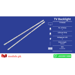 LED Backlight Strip China 32" - 6V - 549mm - KJ32D05, AWOX U3200STR