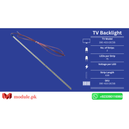LED Backlight Edge-lit China 39" - 439mm - 39E-433-15C5B