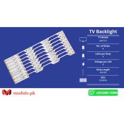 LED Backlight Strip TCL 48" - 6V - 465mm - 48P1FS, B48A858U, D48A920C, L48E5800A, 48X700